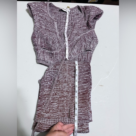 Self-Portrait Space Dye Cut Out Dress - Picture 9 of 13